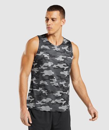 Pánské Tílko Gymshark Arrival Šedé | CZ 2269JPQ